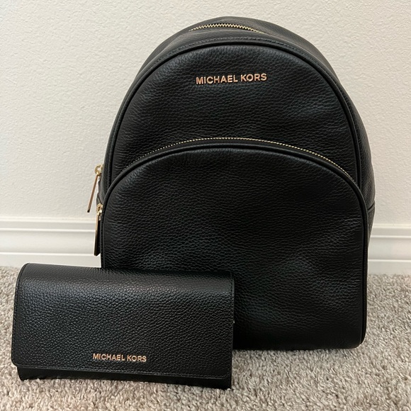 Michael Kors Bags Michael Kors Backpack Purse With Matching Wallet Poshmark